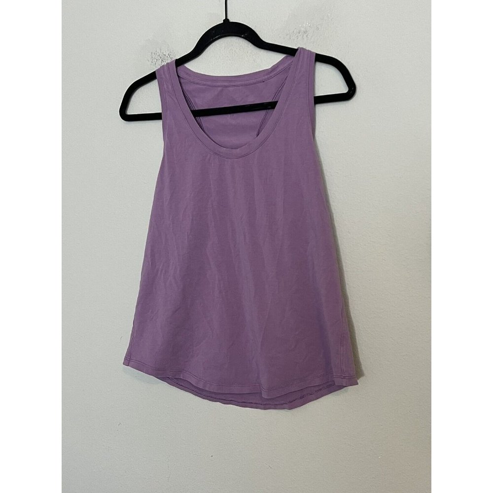 Lululemon Purple Racerback Tank Size Medium
